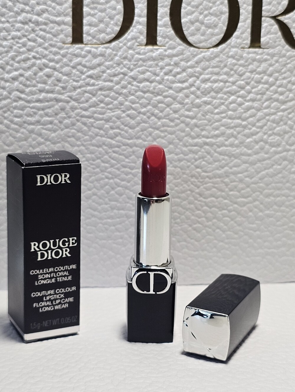 Rouge Dior 999 Travel Lipstick 1.5g New in Box